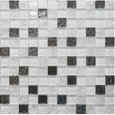 Mosaic Glass White
